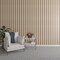 Ekena Millwork 48H x 1/4T Adjustable Wood Slat Wall Panel Kit w/ 4W Slats, Hickory contains 11 Slats SWW55X48X0250HI - alternate 1
